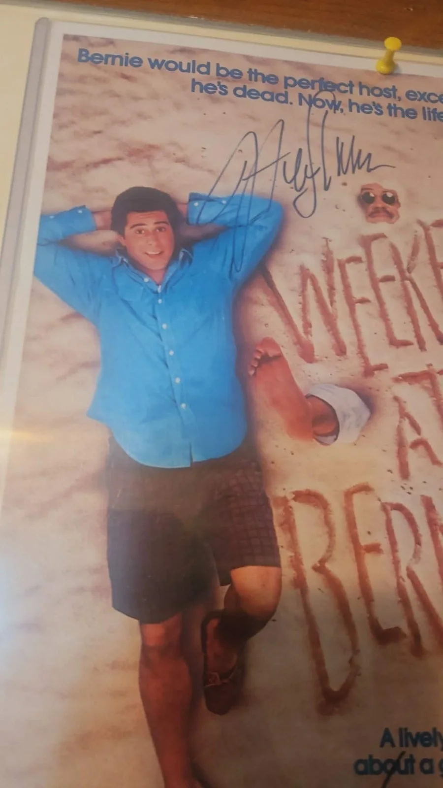 Weekend At Bernies 11x17 Poster Autographed Signed Photo, image 3