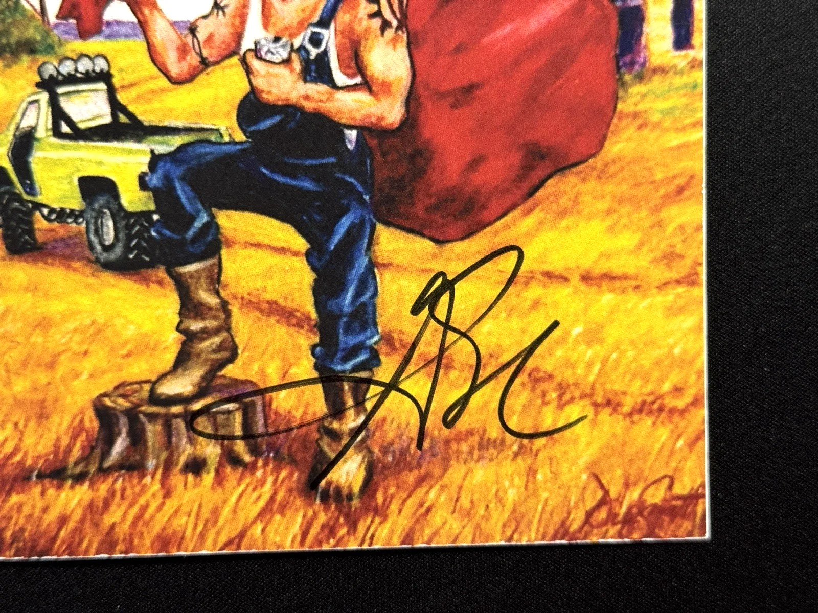GRANGER SMITH Signed Autograph Yee Yee Earl Dibbles Jr. Christmas Card, image 2