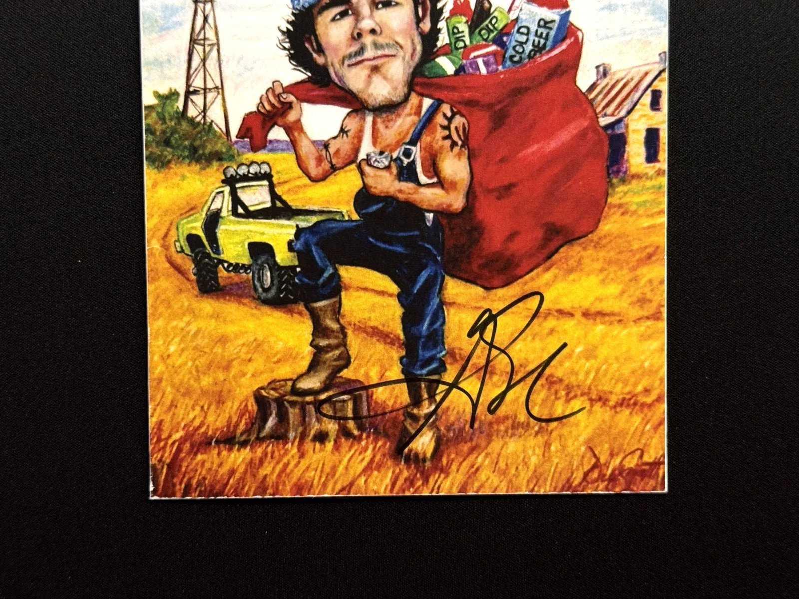 GRANGER SMITH Signed Autograph Yee Yee Earl Dibbles Jr. Christmas Card, image 3