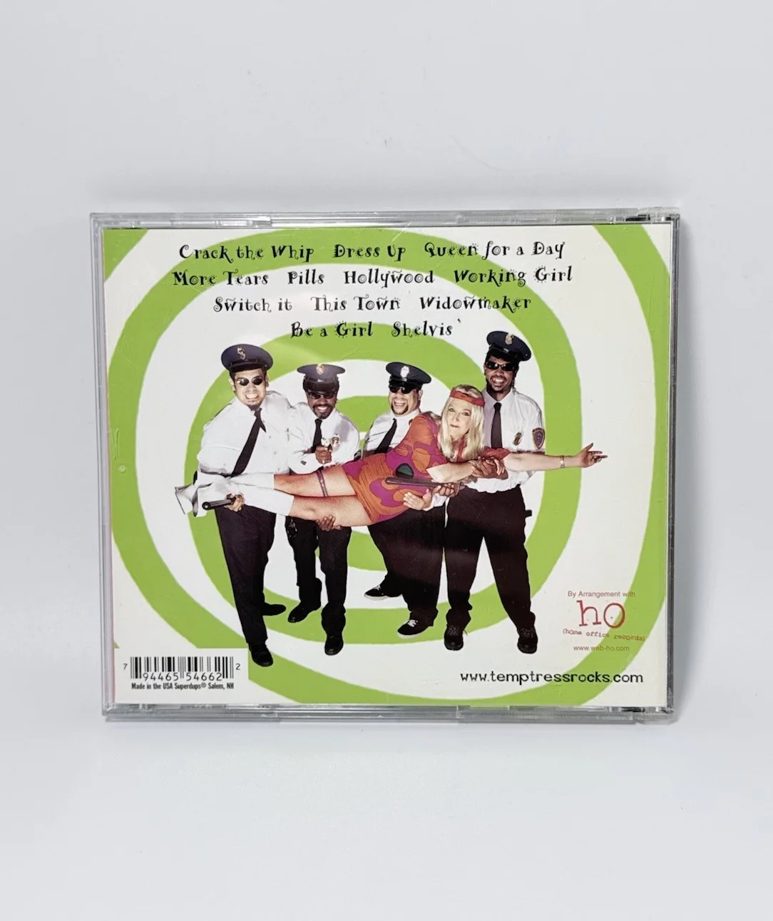 Odd Squad Temptress CD Signed Autographed Indie Rock HO Records Album, изображение 2