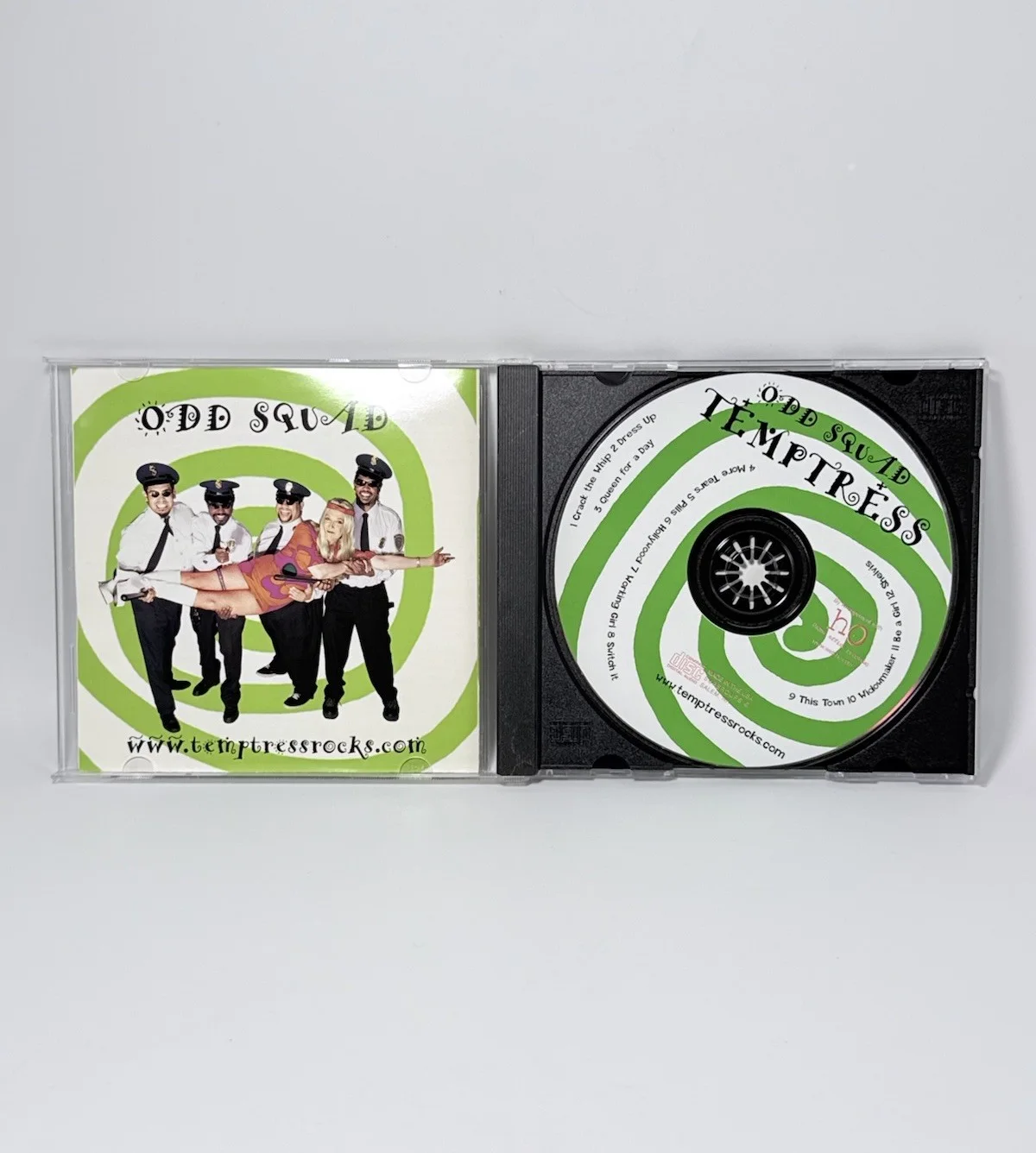 Odd Squad Temptress CD Signed Autographed Indie Rock HO Records Album, изображение 3
