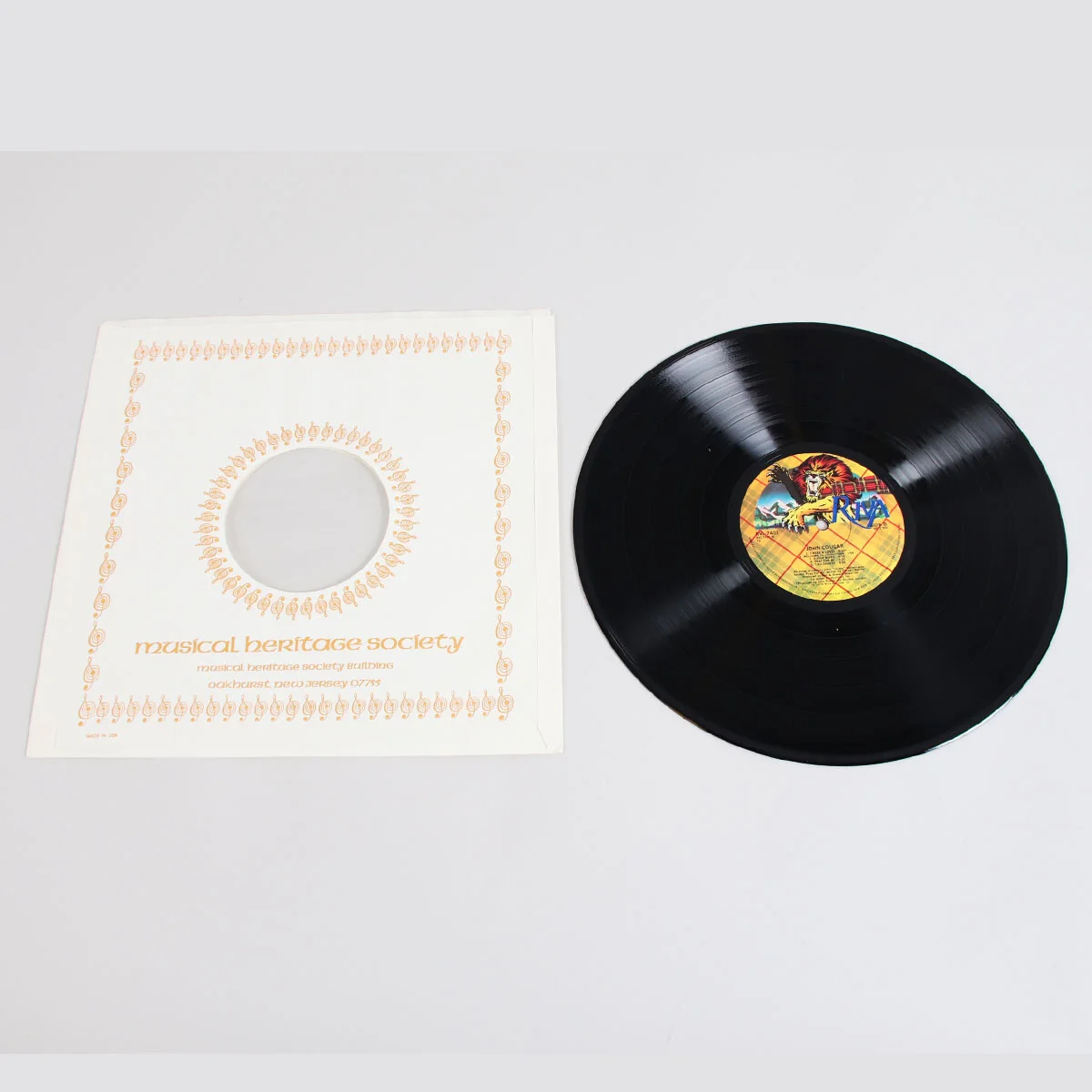 John Cougar Signed Record Album - COA JSA, image 4