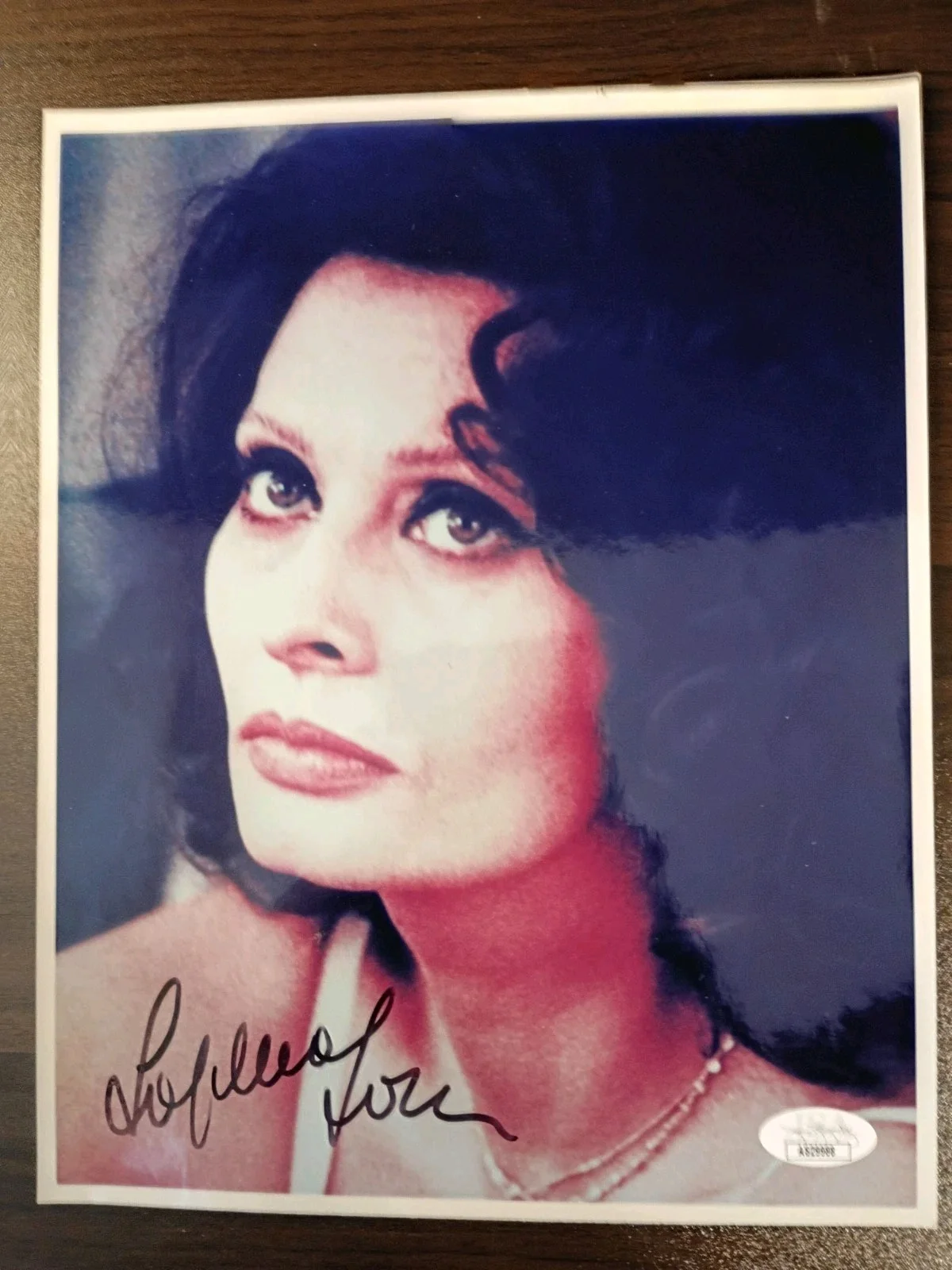 Sophia Loren — Sophia Loren Signed Autographed Actress Hollywood 8 x 10 Photo - JSA