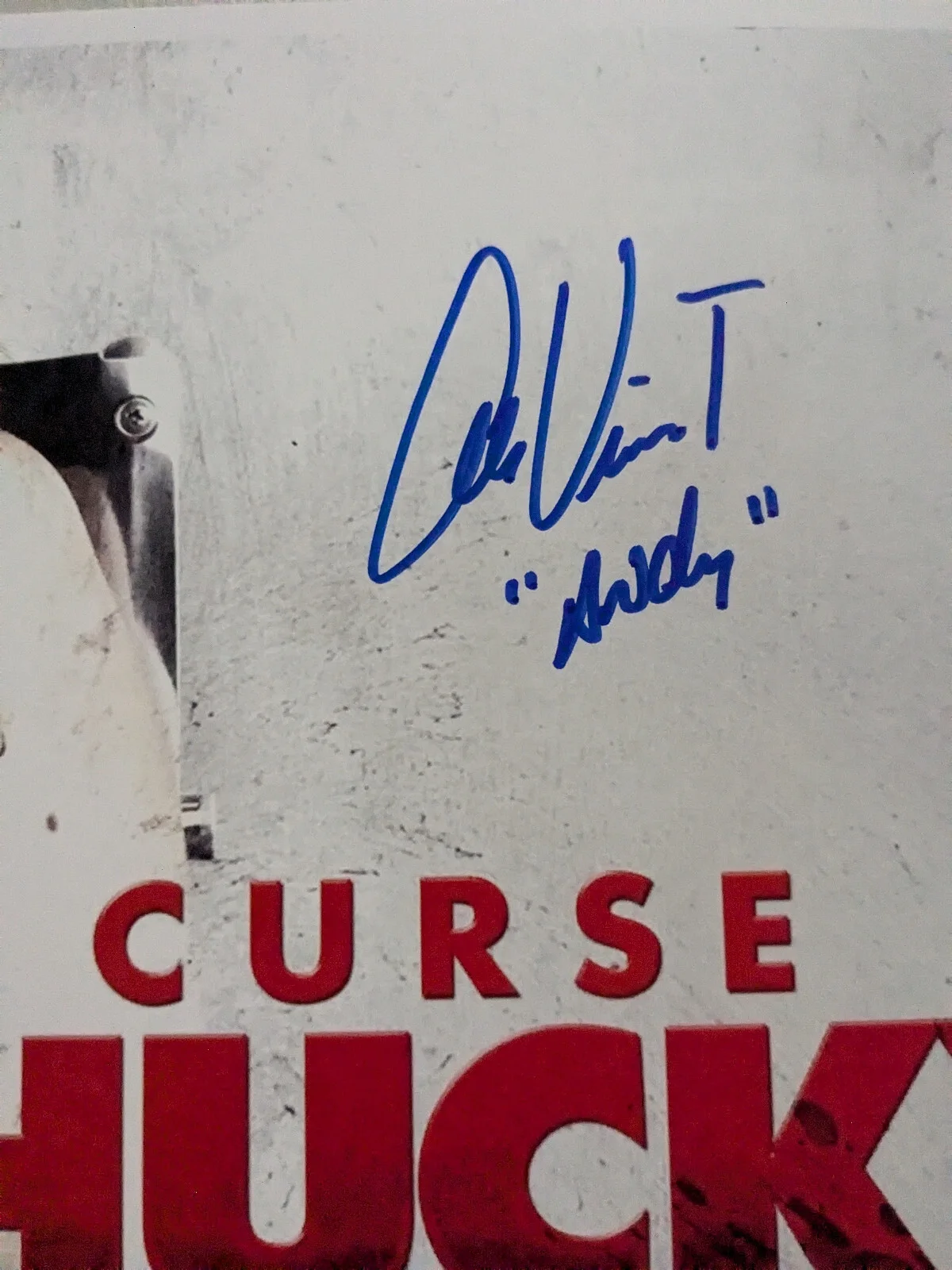 ALEX VINCENT Signed Child's Play 11x17 Movie Poster Chucky Autograph JSA COA w, изображение 2