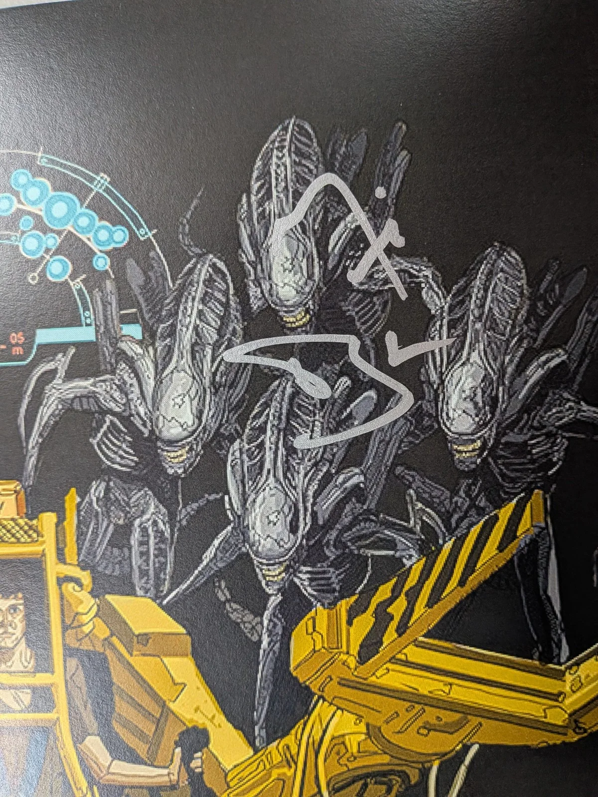 Michael Biehn — MICHAEL BIEHN Signed ALIENS 11x17 Photo Poster Autograph Hicks JSA COA W, изображение 2