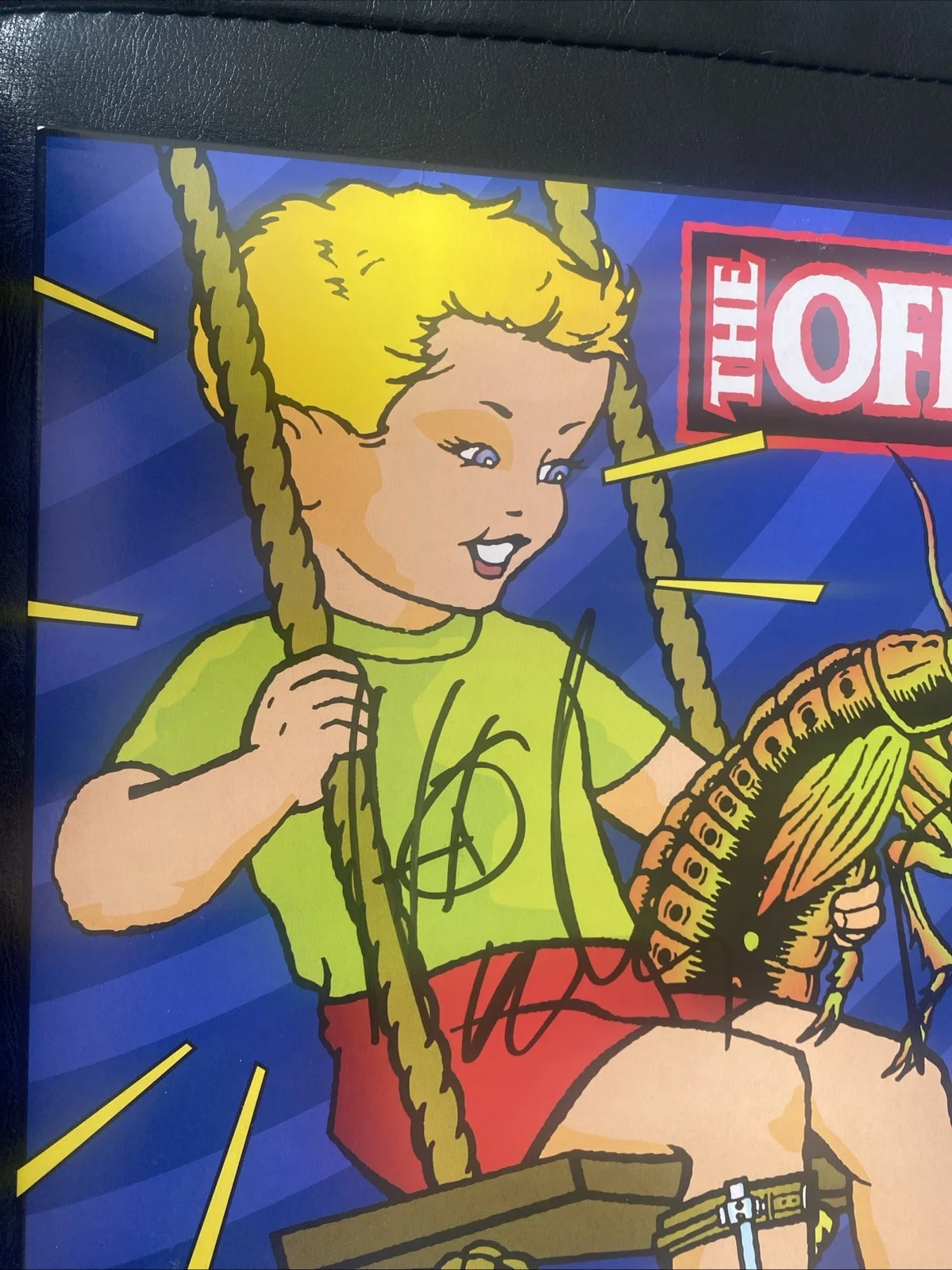The Offspring Americana Signed Vinyl (noodles & Dexter), изображение 2