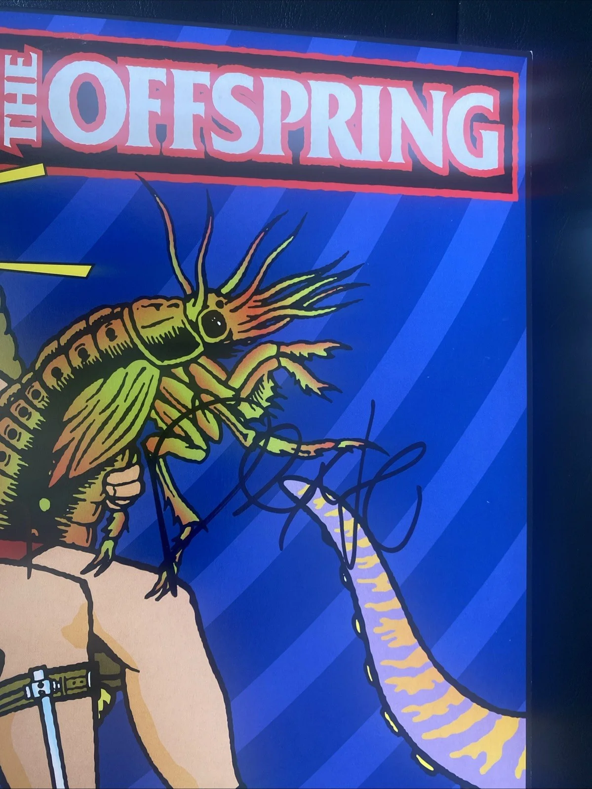 The Offspring Americana Signed Vinyl (noodles & Dexter), изображение 3