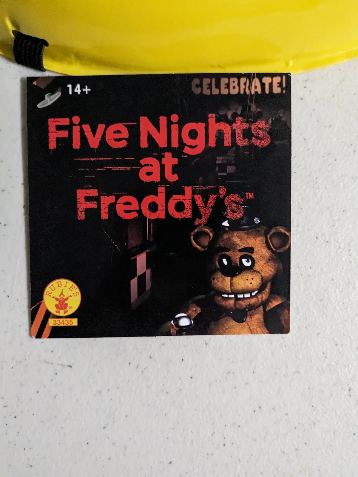 Jess WEISS Signed Chica MASK Five Nights at Freddy's FNAF JSA COA, изображение 3