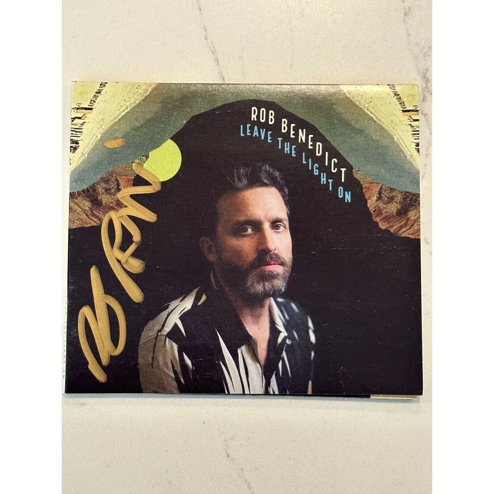 Rob Benedict - Leave The Light On Signed / Autographed Cd, image 3