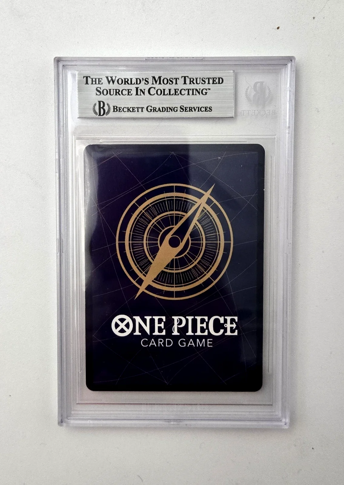 Colleen Clinkenbeard — Colleen Clinkenbeard Signed Card Monkey Luffy One Piece Slab Beckett Auto 29, image 2