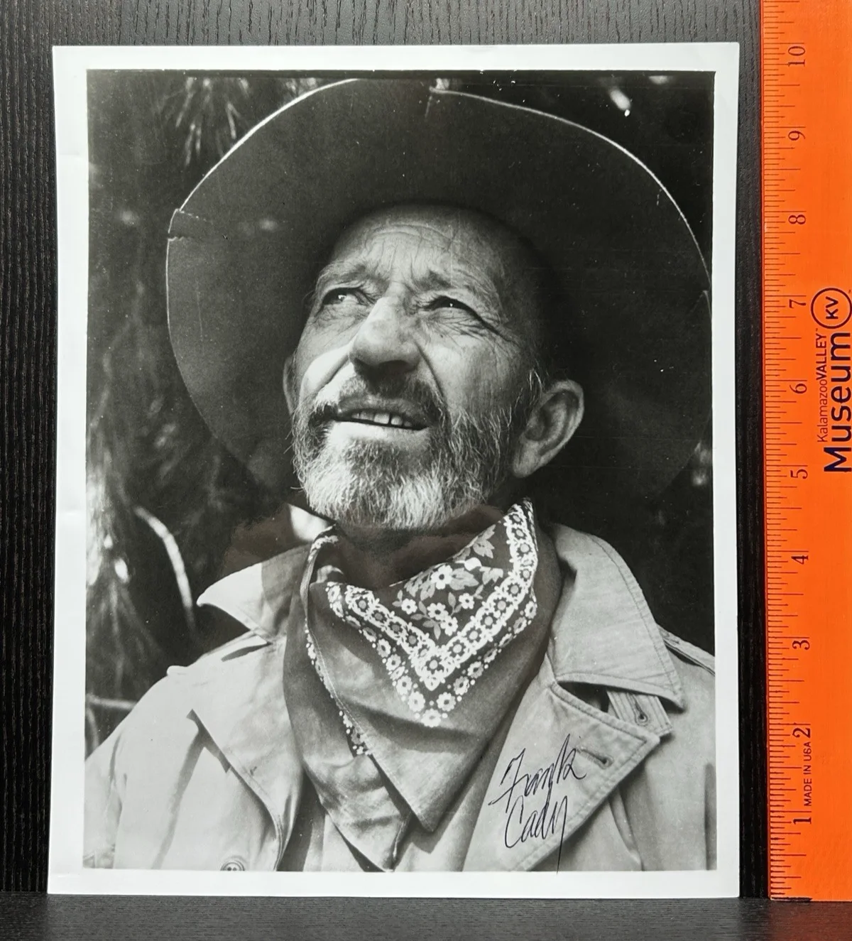 Frank Cady — FRANK CADY ORIGINAL SIGNED PHOTO Actor Autograph JSA COA Beverly Hillbillies, изображение 2