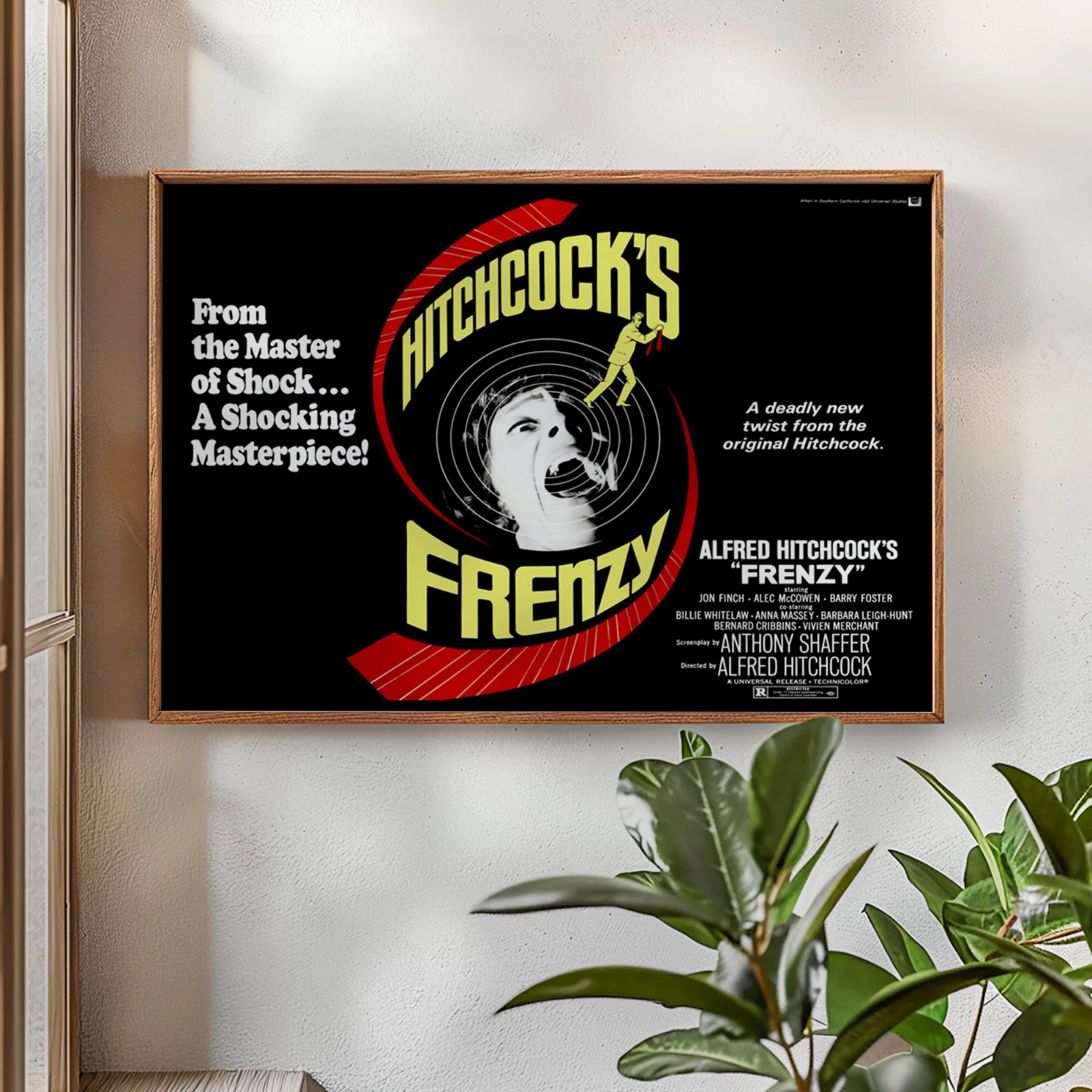 Frenzy - 1972 Alfred Hitchcock Horror Film Restored 30" x 40" UK Quad Poster, изображение 2