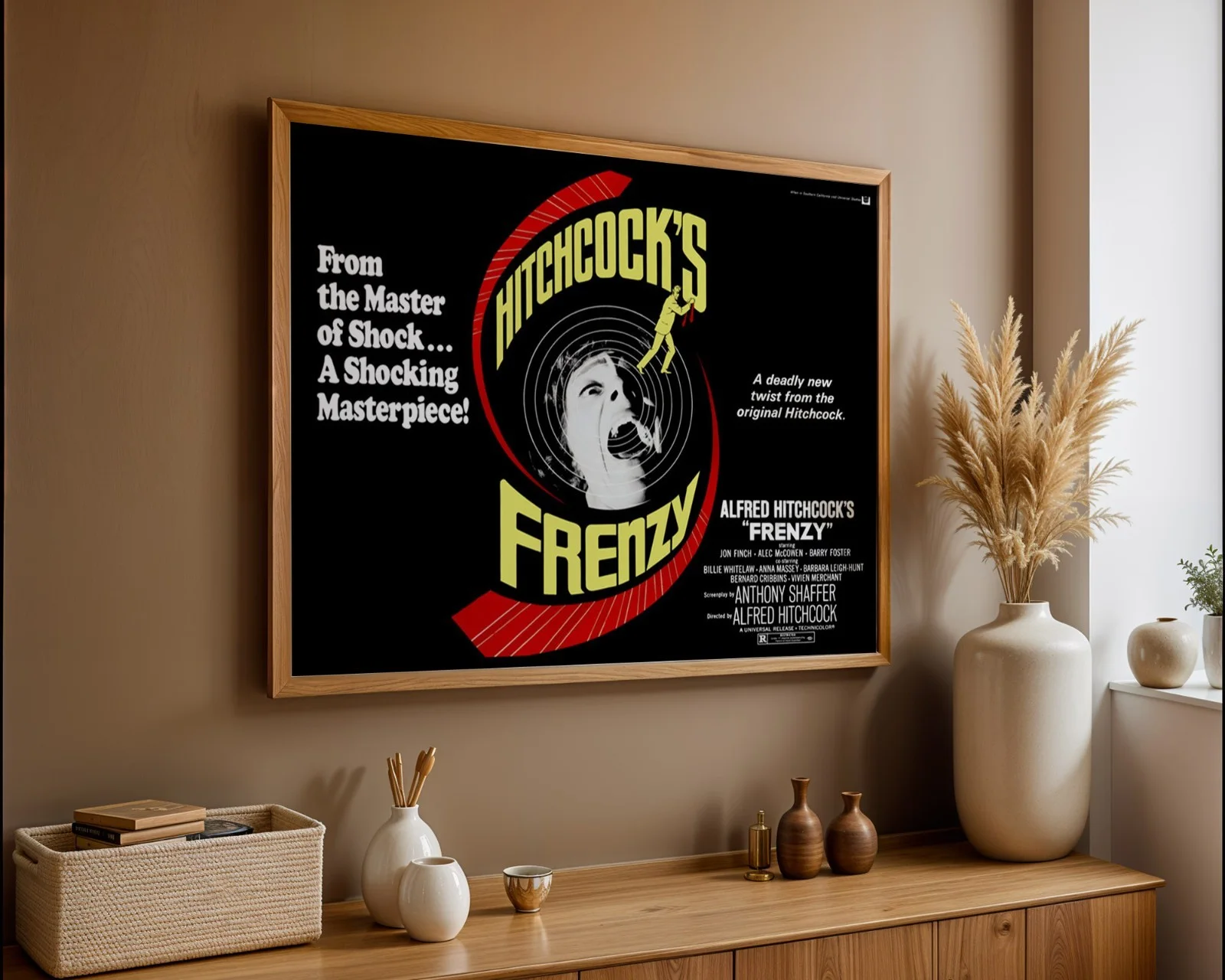 Frenzy - 1972 Alfred Hitchcock Horror Film Restored 30" x 40" UK Quad Poster, изображение 3