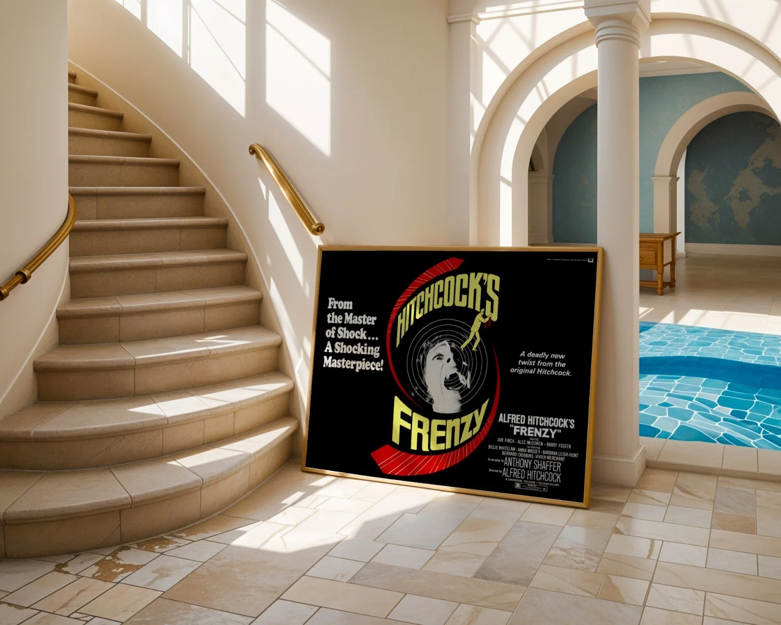 Frenzy - 1972 Alfred Hitchcock Horror Film Restored 30" x 40" UK Quad Poster, изображение 4
