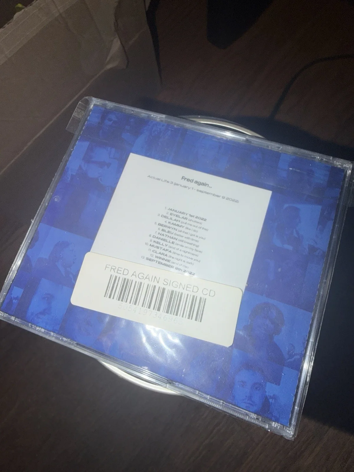 Fred Again Actual Life 3 Signed CD - ORIGINAL IN PLASTIC, image 2