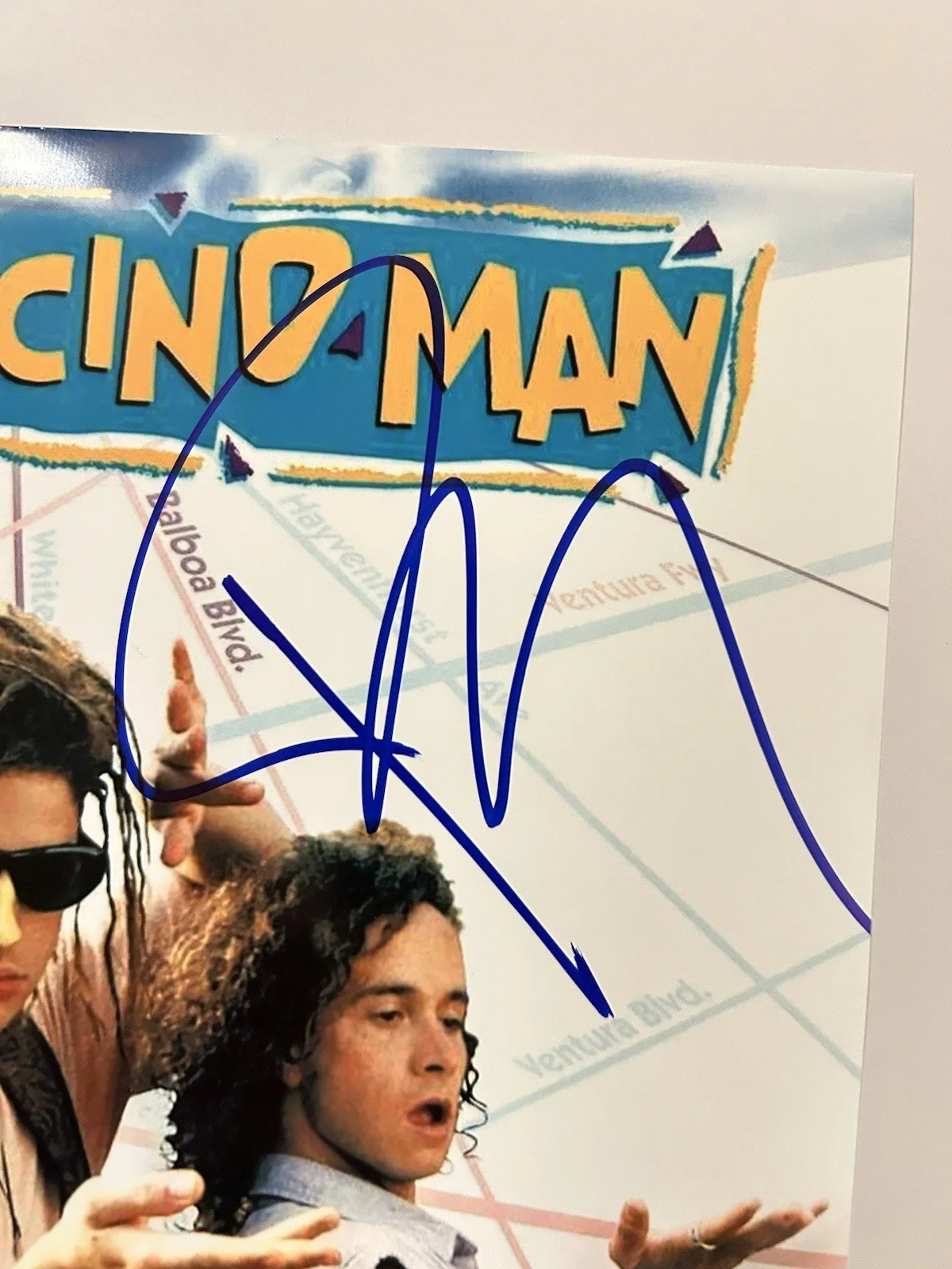Pauly Shore — The Weasel Pauly Shore Signed 8x10 Photo Proof Pic Encino man Movie, изображение 2