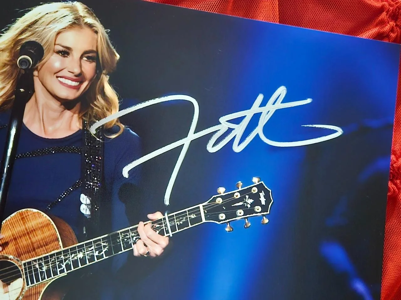 FAITH HILL — FAITH HILL HAND SIGNED AUTOGRAPHED 8X10 PHOTO PICTURE SINGER REAL AUTO SEXY COA, изображение 4