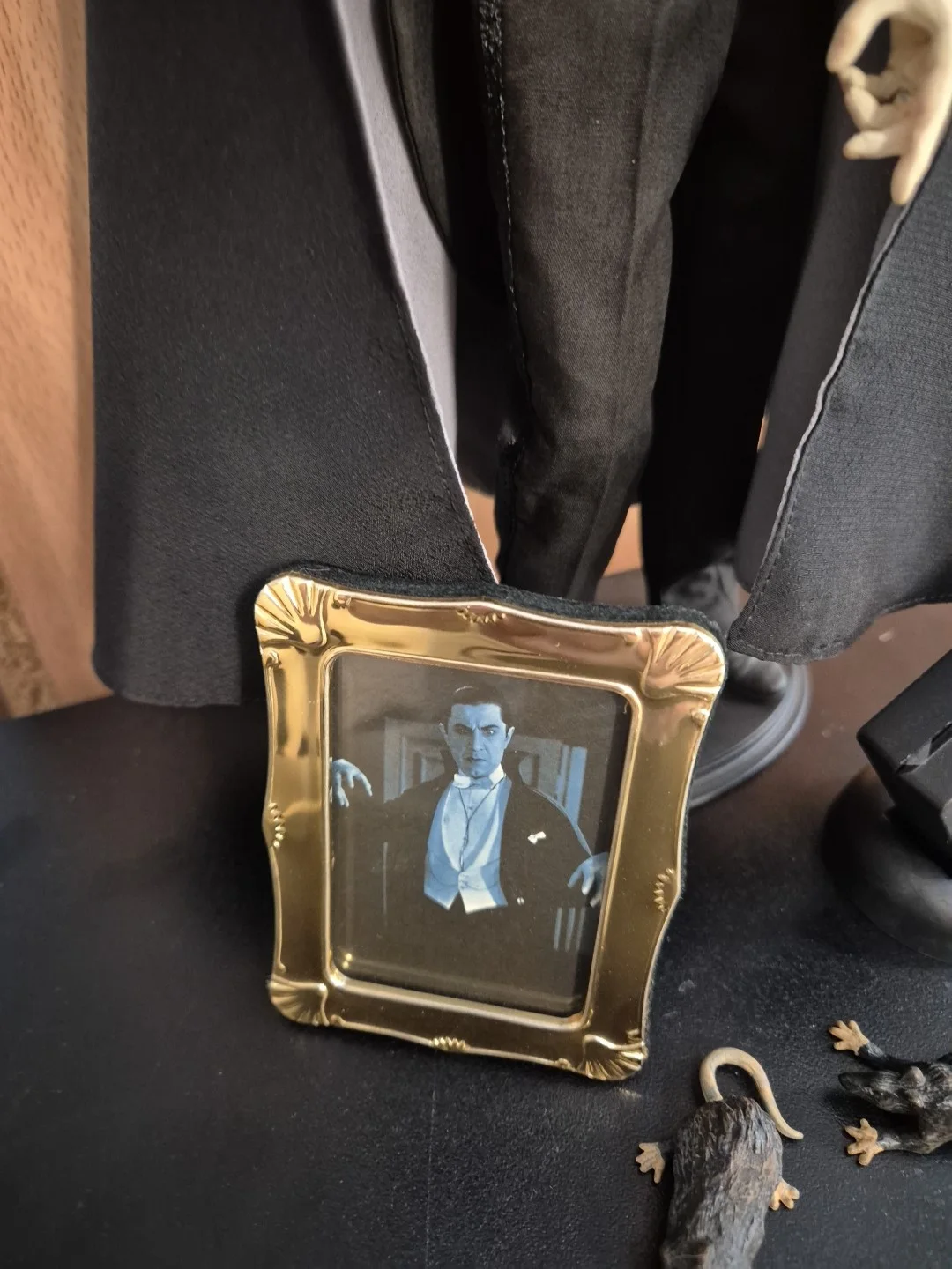 2001 Sideshow Universal Monsters Lugosi Count Dracula 12" Figure + Rats - Loose, изображение 3