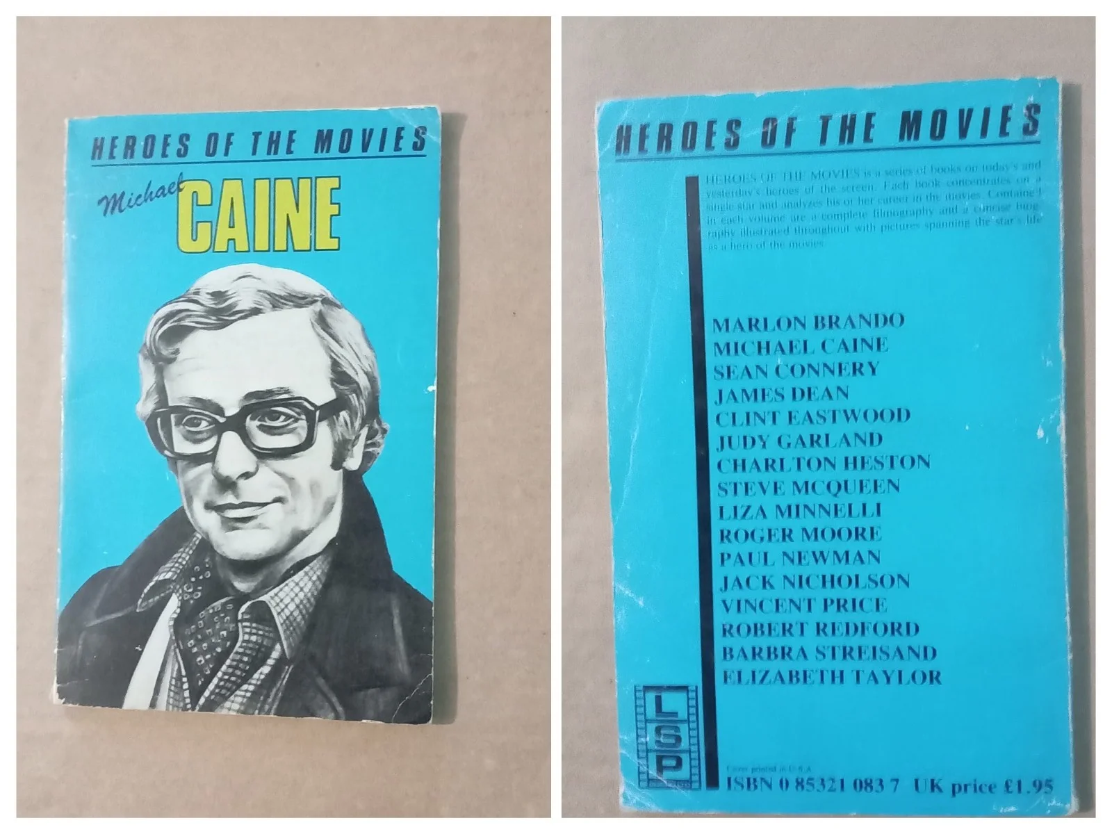 MICHAEL CAINE MAGAZINE + NEWSPAPER CLIPPINGS & MOVIE BOOK, изображение 5
