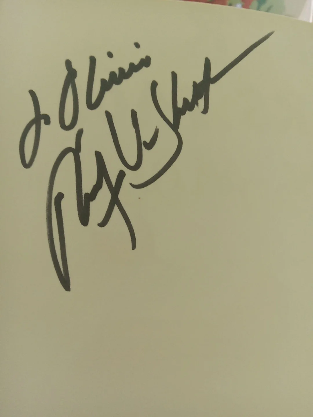 Quacker Meets Mrs Moo Autographed By Ricky Van Shelton 90's Country Music Star!, image 3