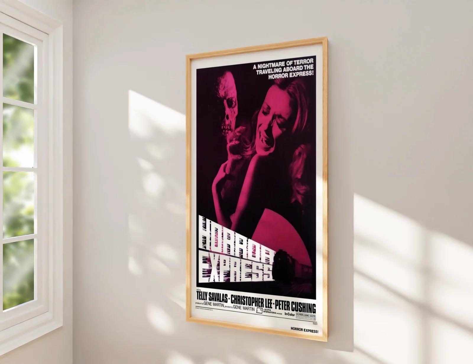 Horror Express - 1972 Horror Sci-Fi Movie - Restored 27.2" x 41" US One Sheet, image 2