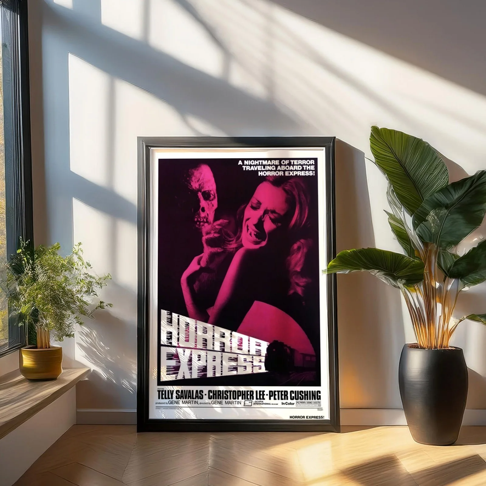 Horror Express - 1972 Horror Sci-Fi Movie - Restored 27.2" x 41" US One Sheet, image 3