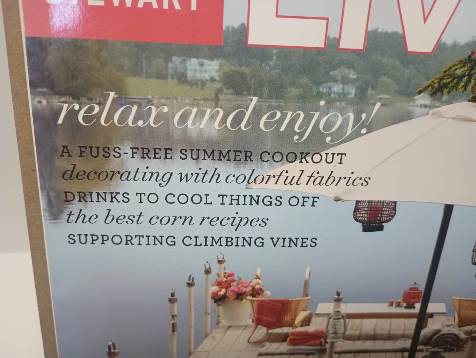 Martha Stewart — VTG Martha Stewart Living Magazine AUGUST 2004 Summer Cookouts - Cooling Drinks!, изображение 5