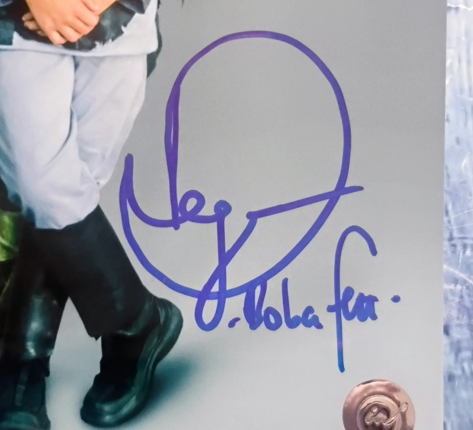 Daniel Logan Hand Signed 8x10 Photo COA Star Wars NO US TARIFFS, image 3
