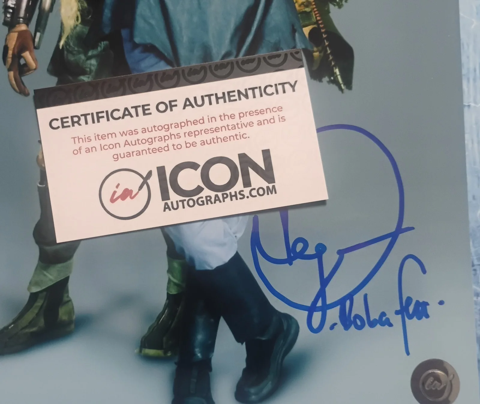 Daniel Logan Hand Signed 8x10 Photo COA Star Wars NO US TARIFFS, image 4
