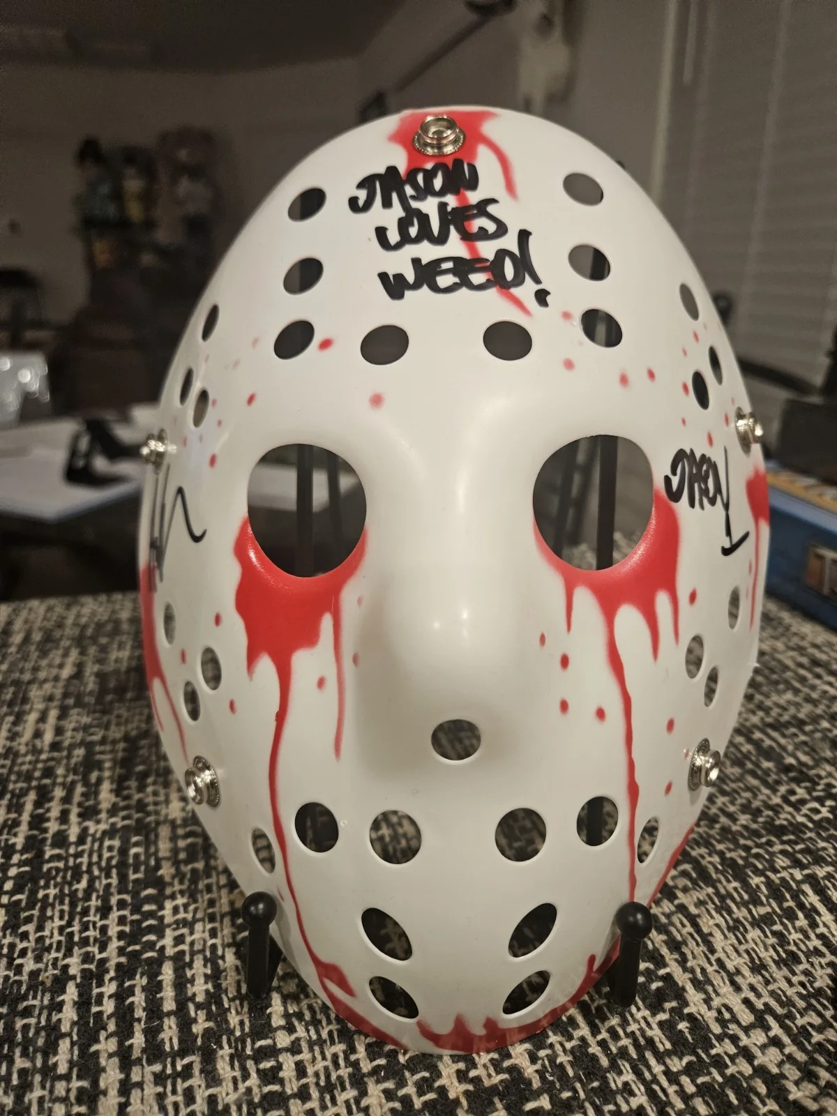 Jason — Friday the 13th Jason Autographed Mask Beckett Authenticated Original