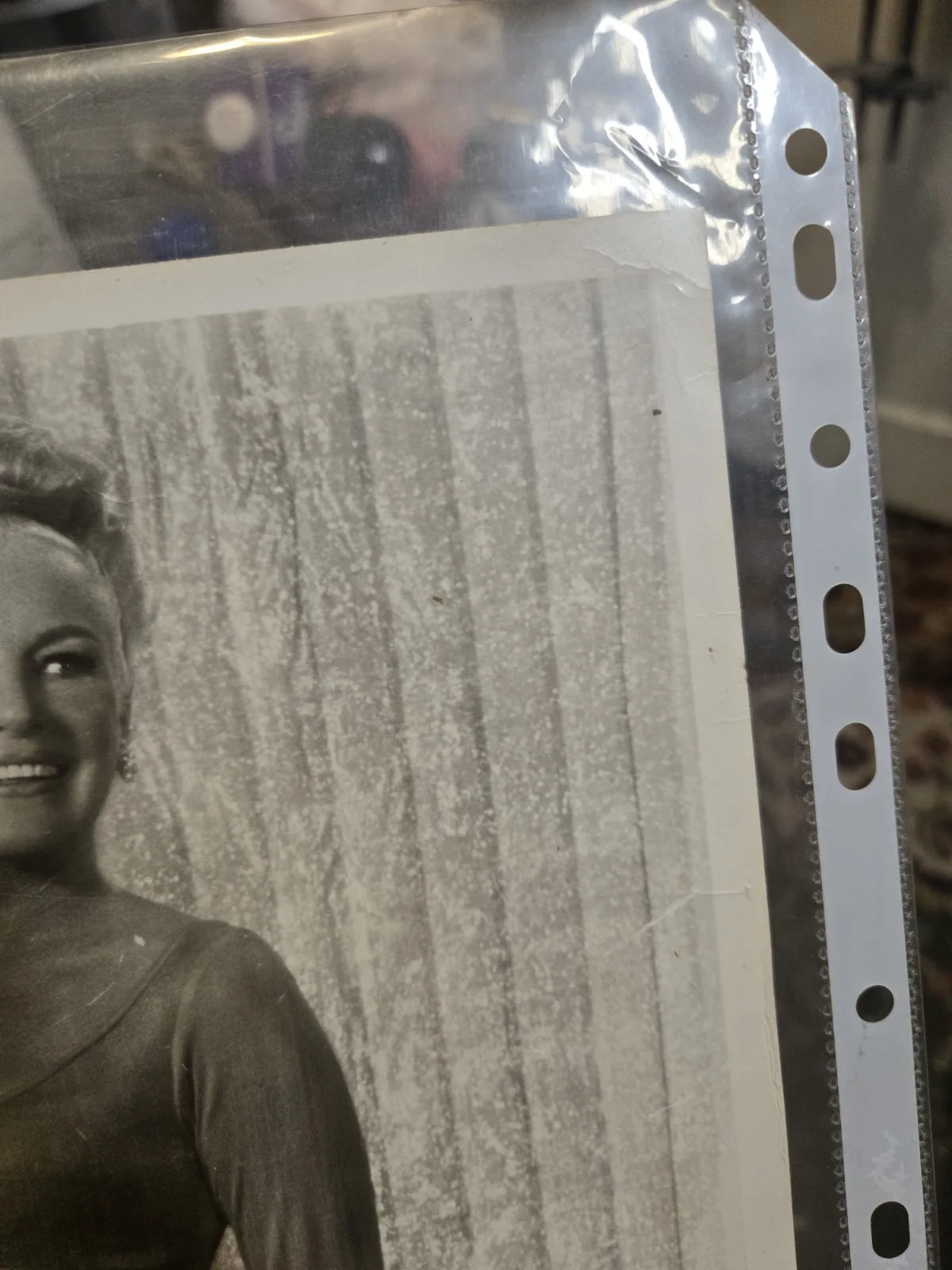 Betty Grable Genuine Hand Signed 10x8 Photo Personolized Autograph w/ her Label, image 5