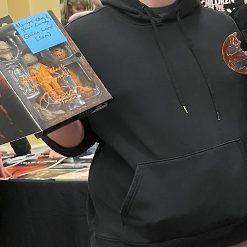 Quinn Lord Signed "Trick 'r Treat" NECA Inscription Action Figure PROOF, изображение 4