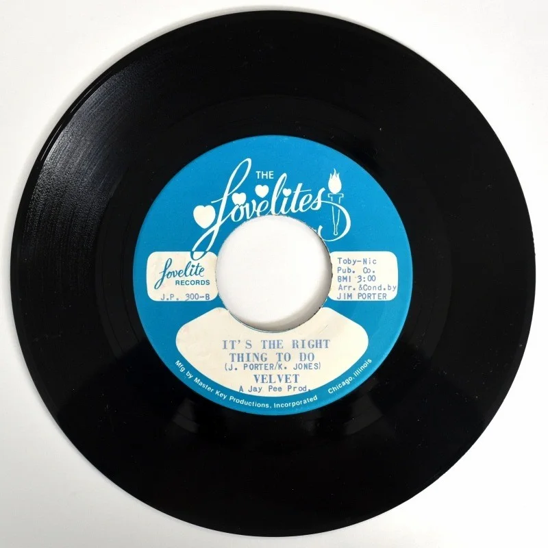 Velvet - Give It Up / It's The Right [7-inch Vinyl], изображение 3
