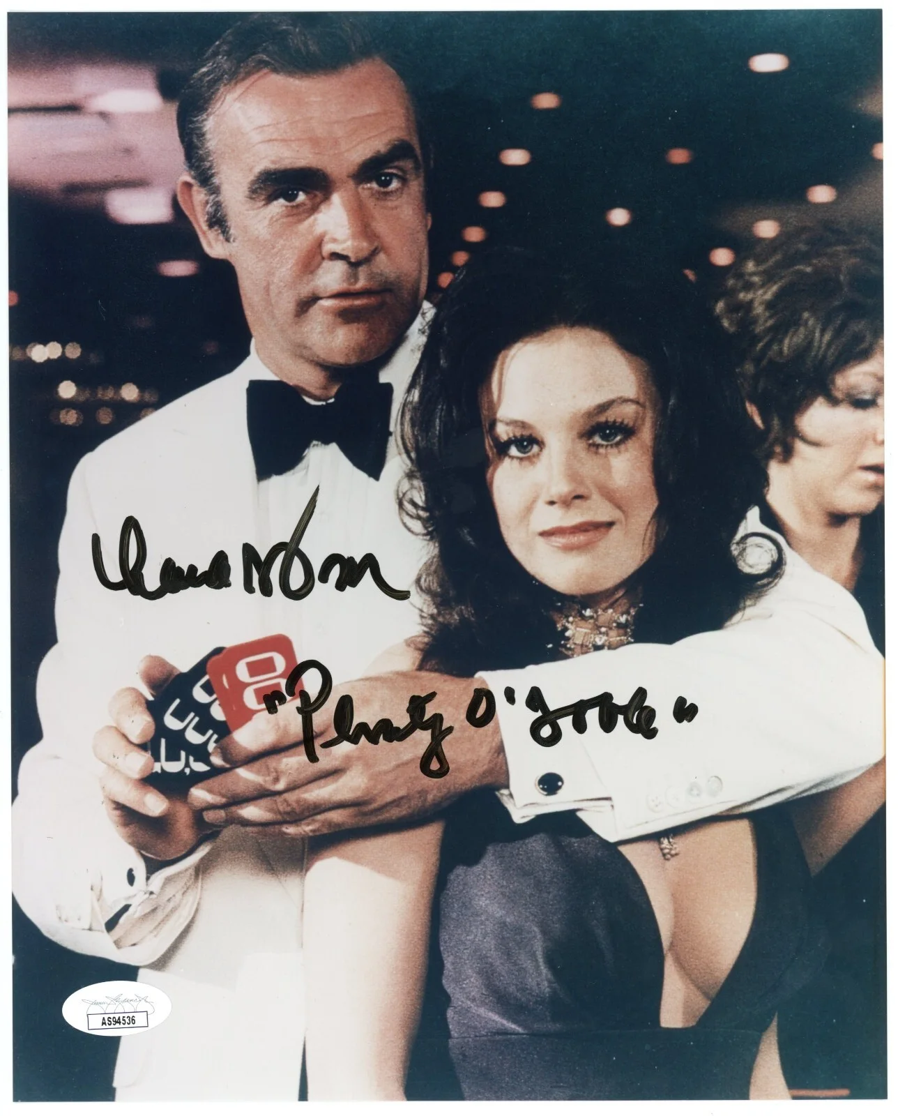 Lana Wood — Lana Wood Signed 8x10 Photo (JSA COA) Plenty O'Toole Diamonds Are Forever