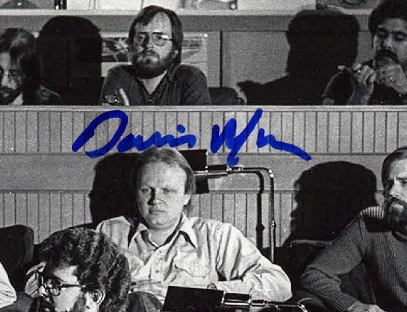 MIKI HERMAN DENNIS MUREN SIGNED 11x14 PHOTO STAR WARS RARE BECKETT BAS, изображение 3