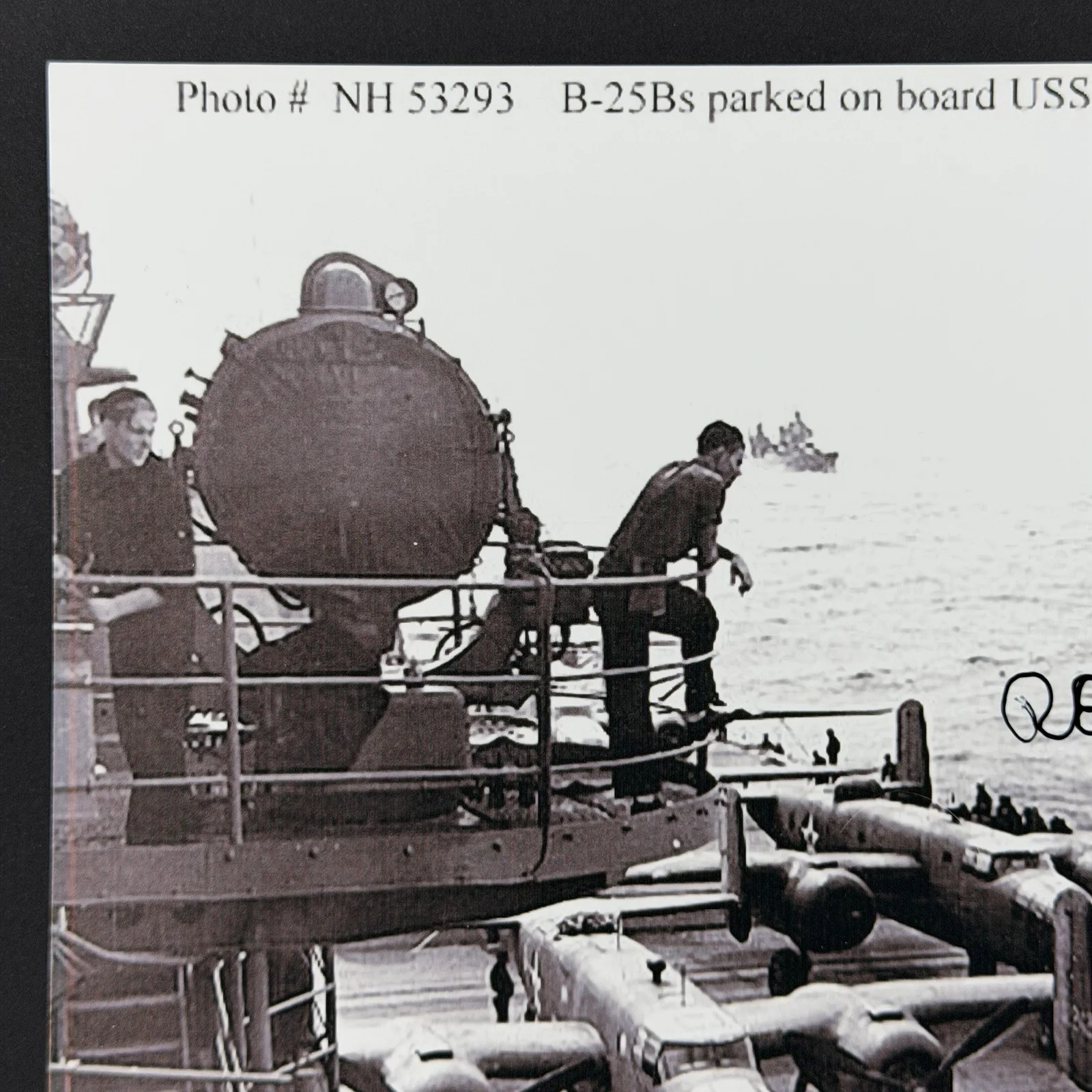 Richard Eugene Cole — Richard Eugene Cole Dolittle Raider Pilot Signed Autographed 8x10 Photo JSA COA, image 2