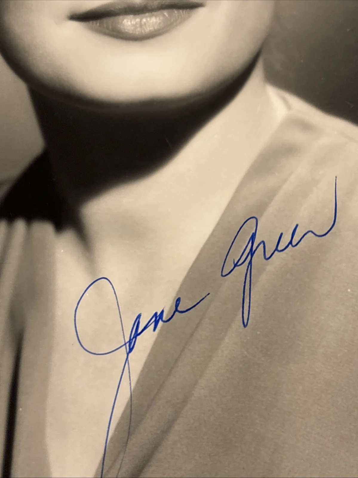 Jane Greer Signed 8x10 Photo Autograph IAA COA Out of the Past Film Noir, изображение 2