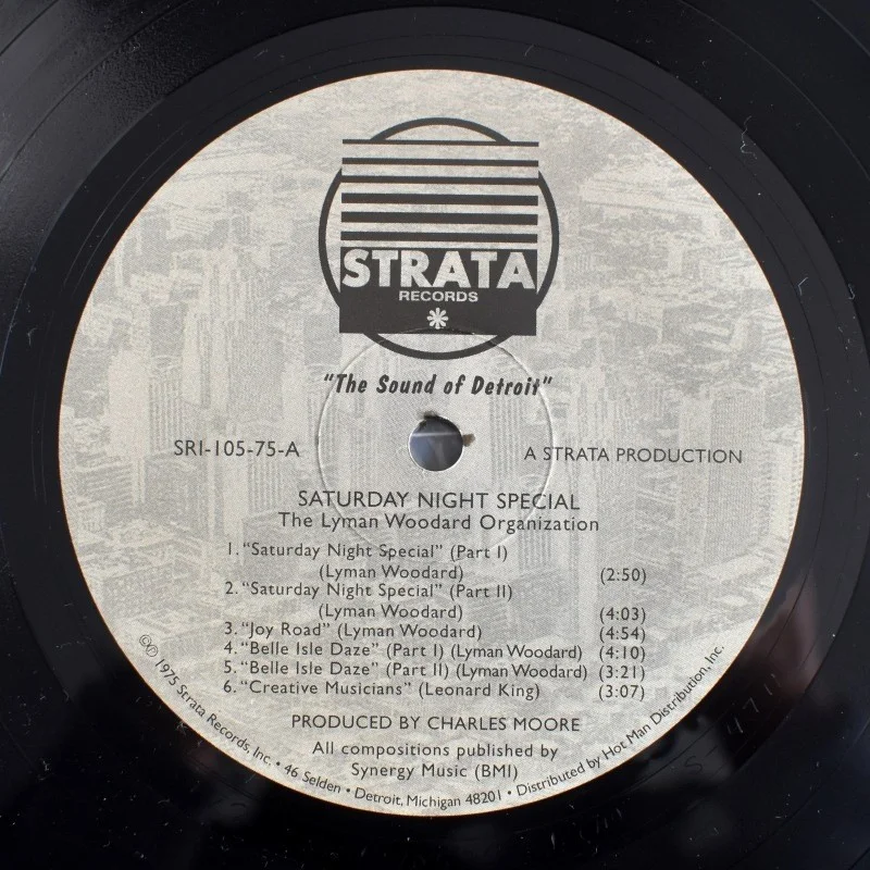 The Lyman Woodard Organization - Saturday Night Special [LP], изображение 4