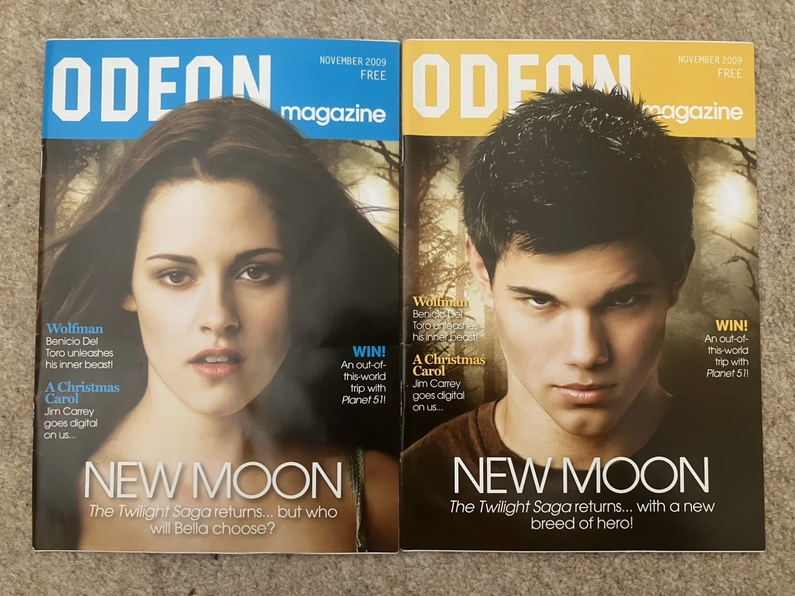Twilight Saga - UK cinema movie magazine bundle - Vue Odeon Cineworld, изображение 2