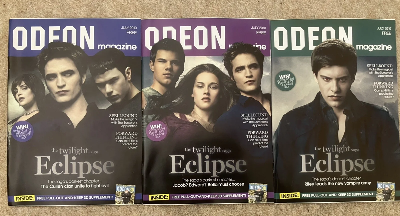 Twilight Saga - UK cinema movie magazine bundle - Vue Odeon Cineworld, изображение 5