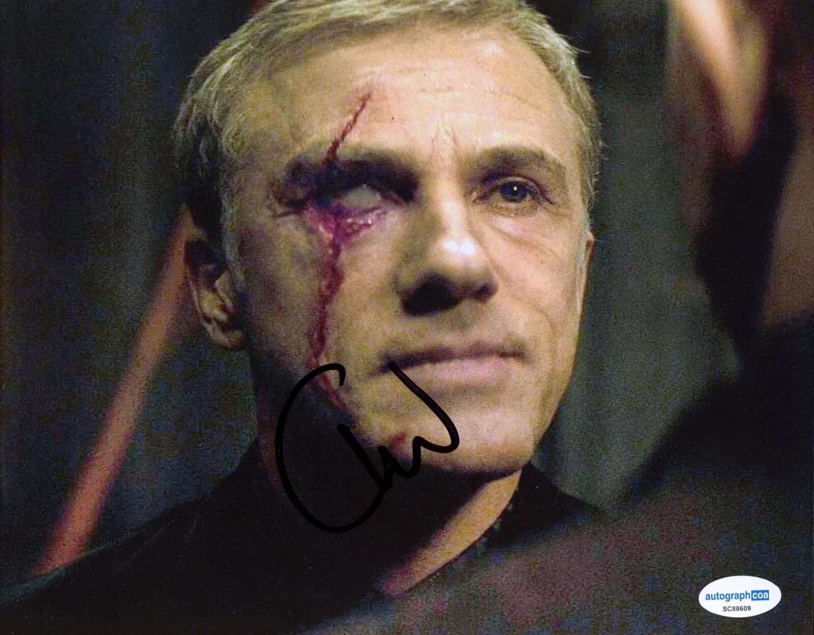 CHRISTOPH WALTZ — Christoph Waltz signed "NO TIME TO DIE" 8x10 Photo EXACT PROOF h 007 Bond ACOA, изображение 4