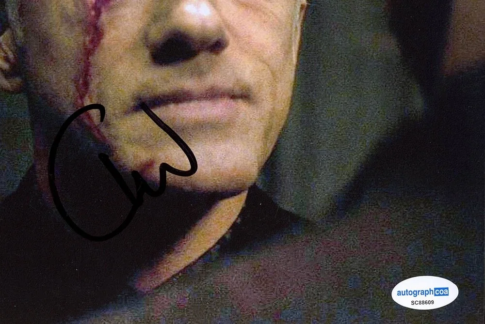 CHRISTOPH WALTZ — Christoph Waltz signed "NO TIME TO DIE" 8x10 Photo EXACT PROOF h 007 Bond ACOA, изображение 5