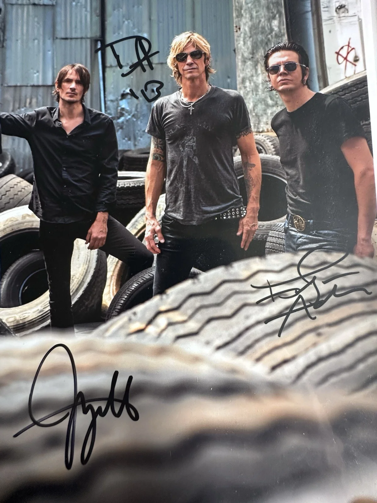 Autographed Duff McKagan And The Walking Papers (Guns N Roses) (Velvet Revolver), изображение 2