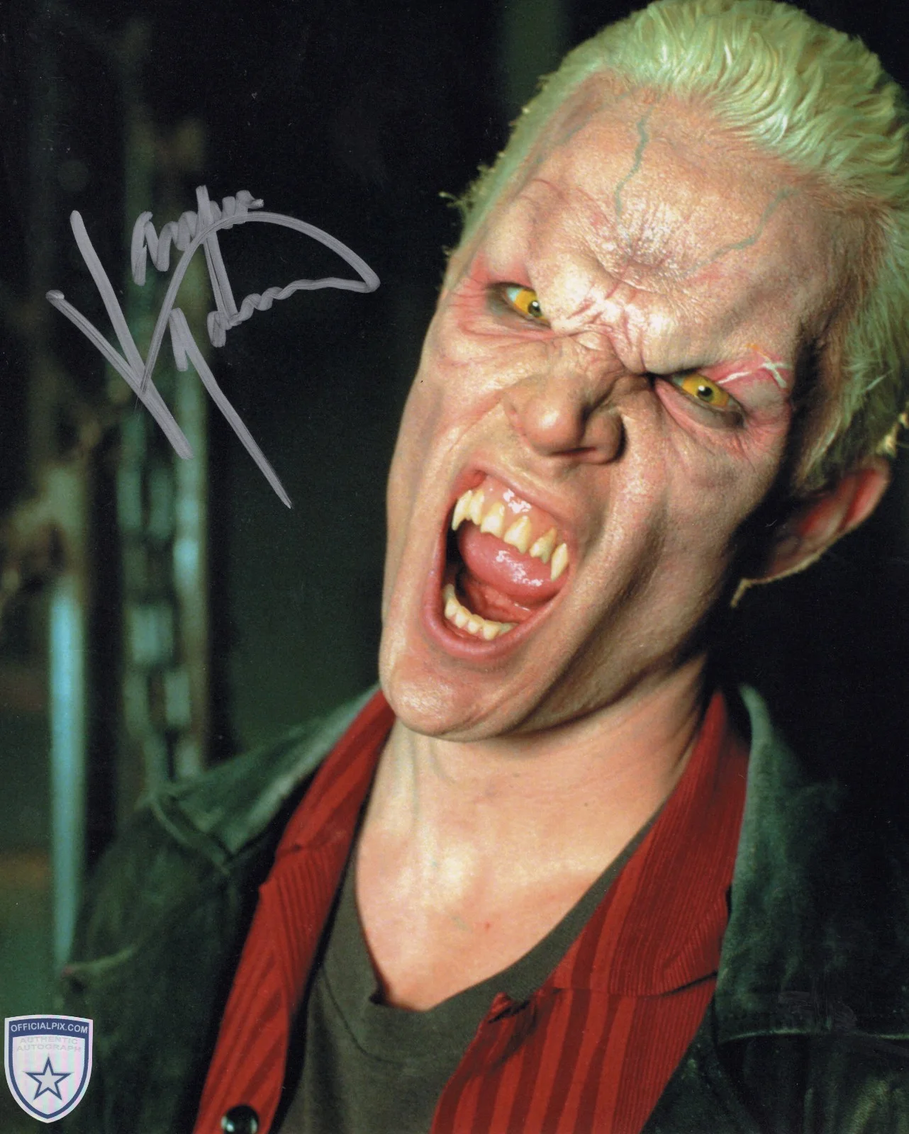 James Marsters — Signed James Marsters Buffy the Vampire Slayer Spike 8x10 w/ Official Pix COA
