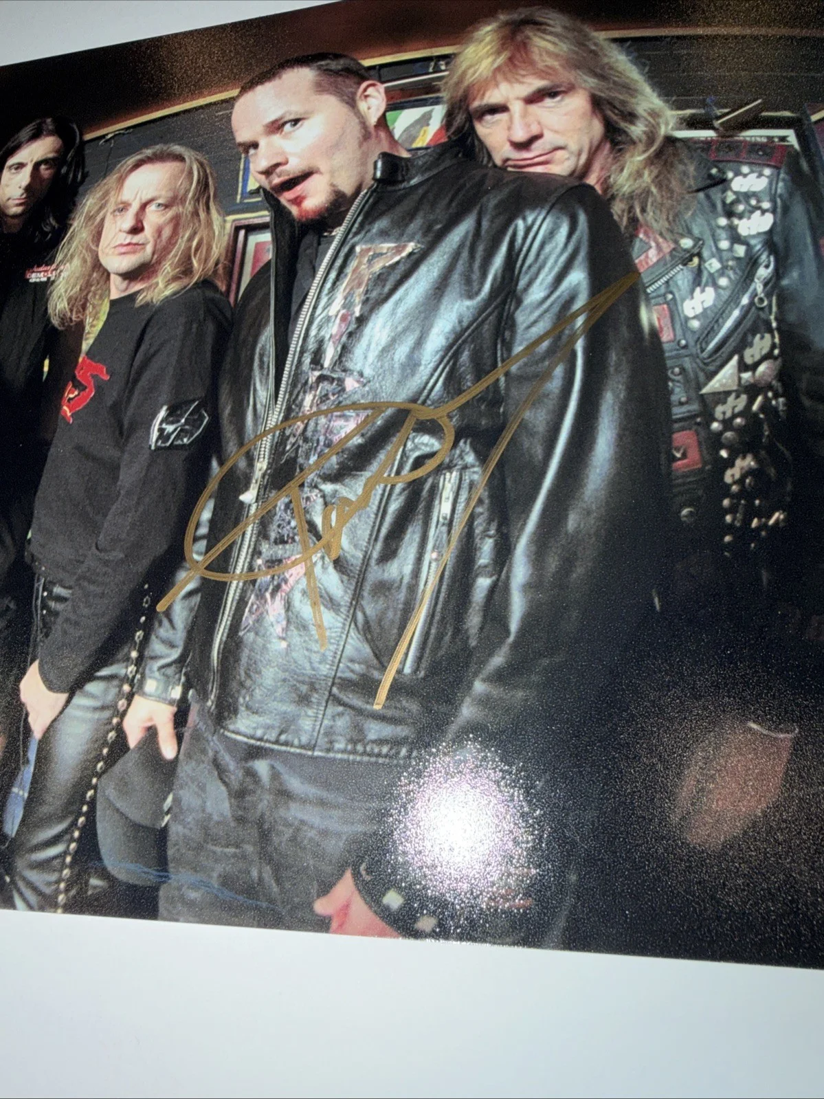 Tim Ripper Owens Signed Autographed 8x10 Photo Judas Priest Singer Photo W/ JSA, изображение 3