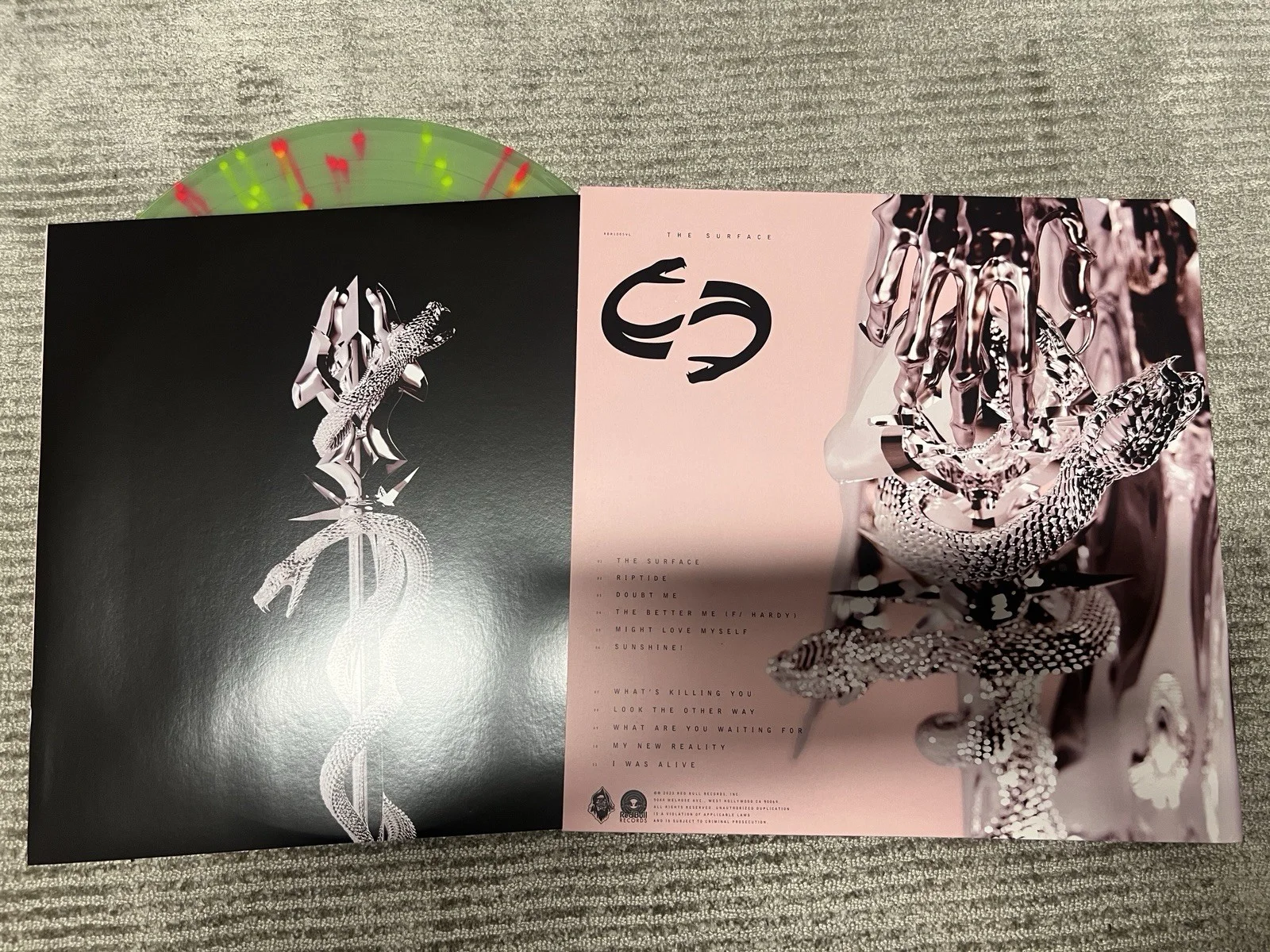 Beartooth The Surface Signed Vinyl, image 3