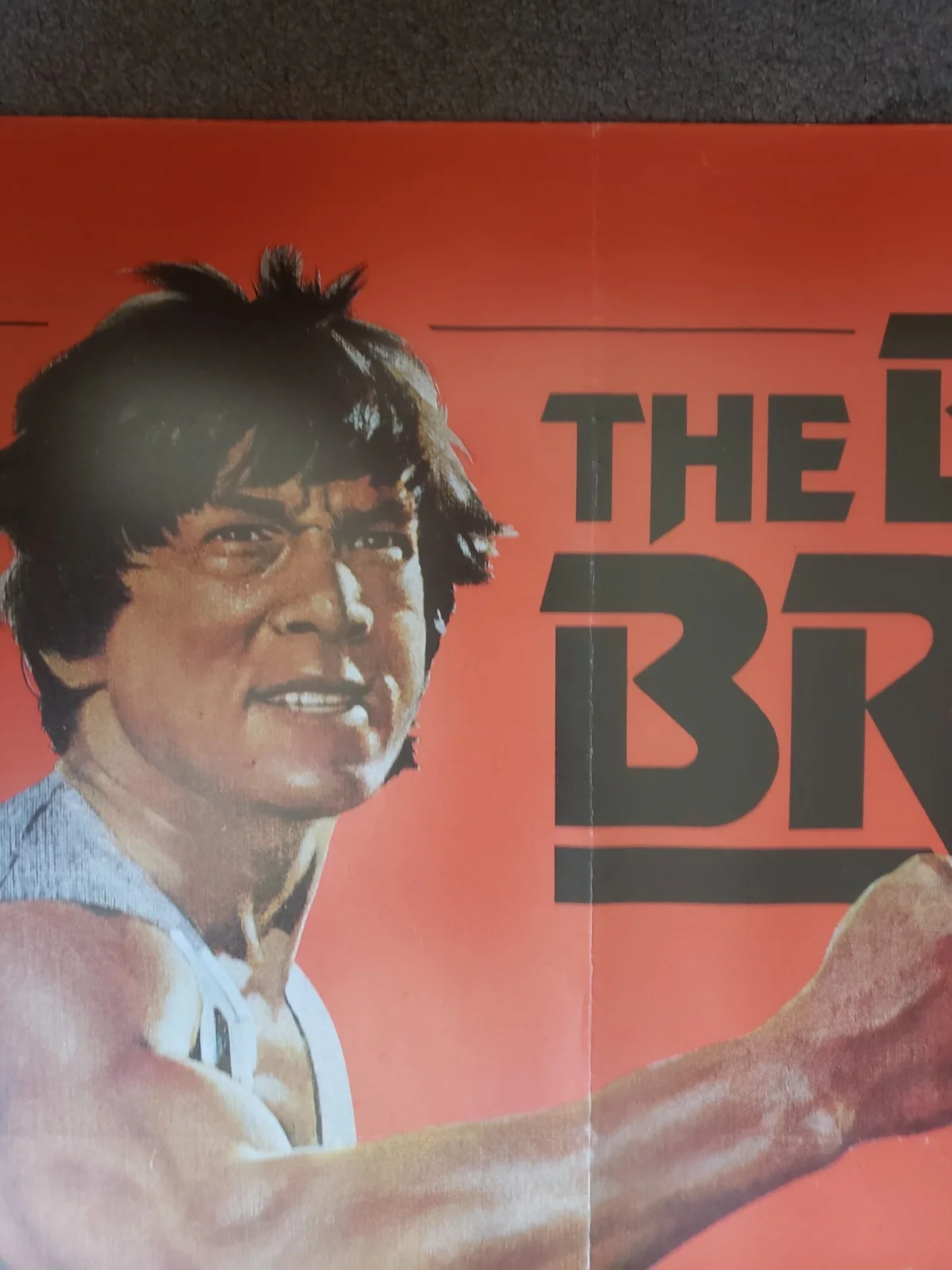 The Big Brawl - Jackie Chan - Original UK Quad Cinema Poster - 1980 Folded, изображение 4