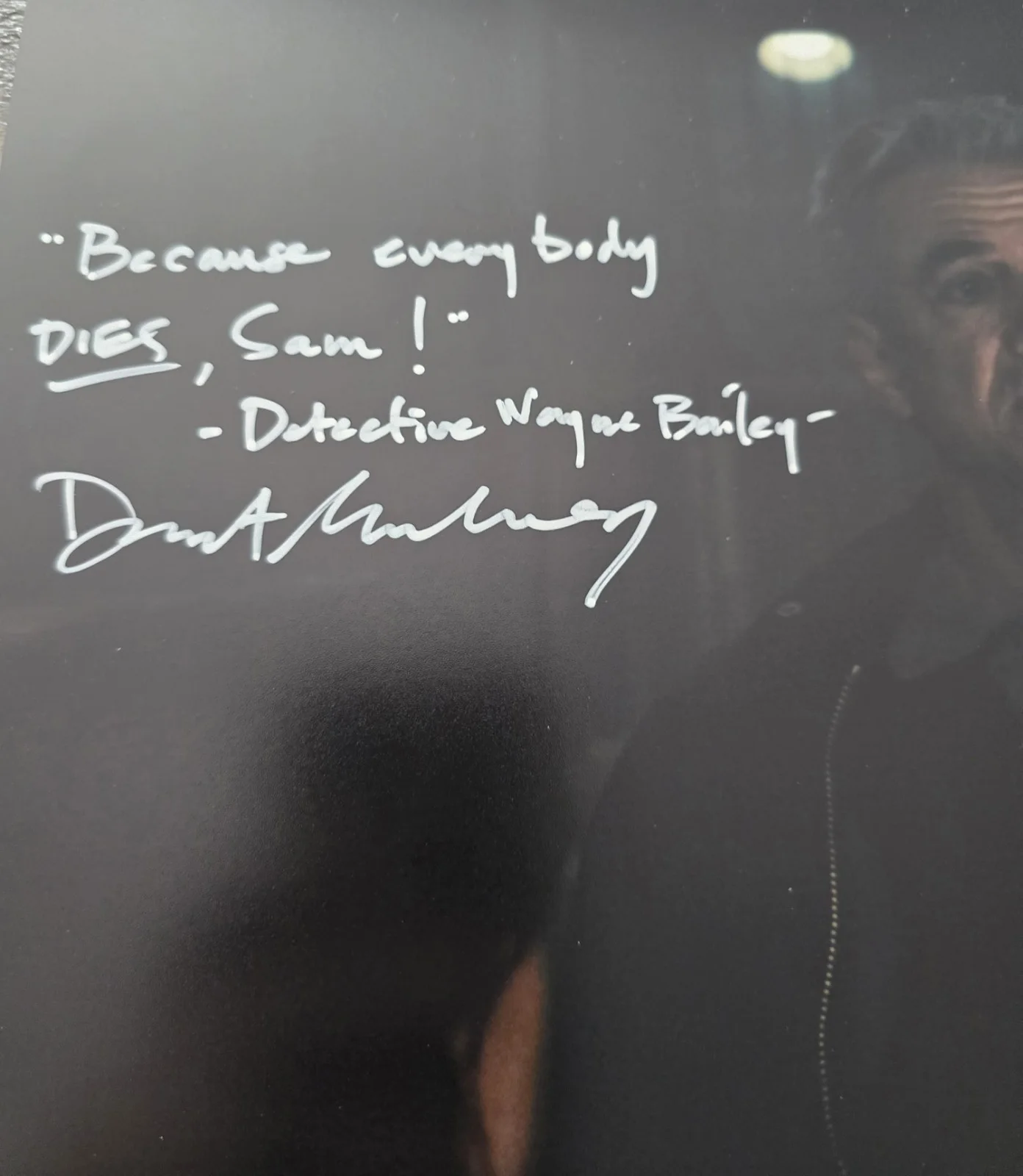 Dermot Mulroney — Dermot Mulroney Signed 11x14 Scream Beckett, изображение 2