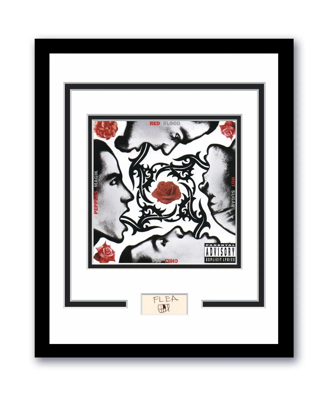 Flea — Red Hot Chili Peppers Flea Signed 11x14 Framed Blood Sugar Sex Magik Photo ACOA