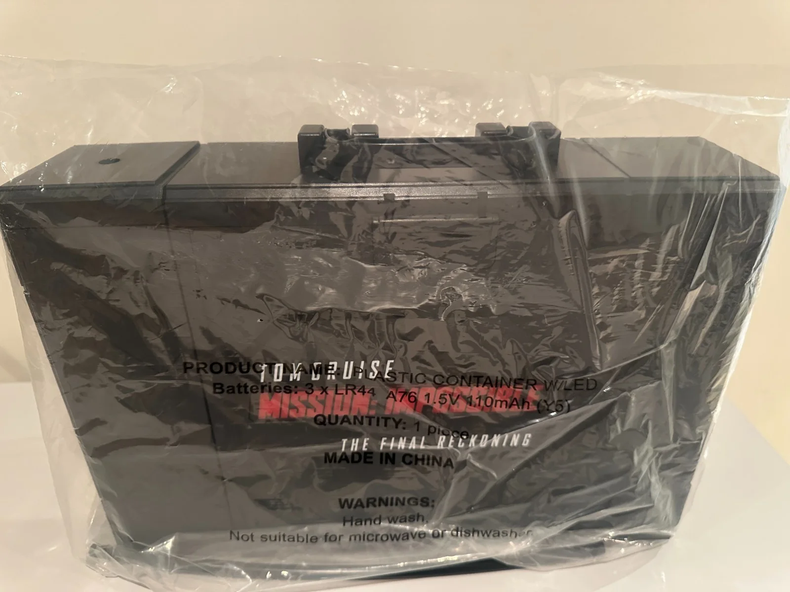 Mission Impossible: Final Reckoning Popcorn Bucket and Drink Movie NEW!, изображение 3